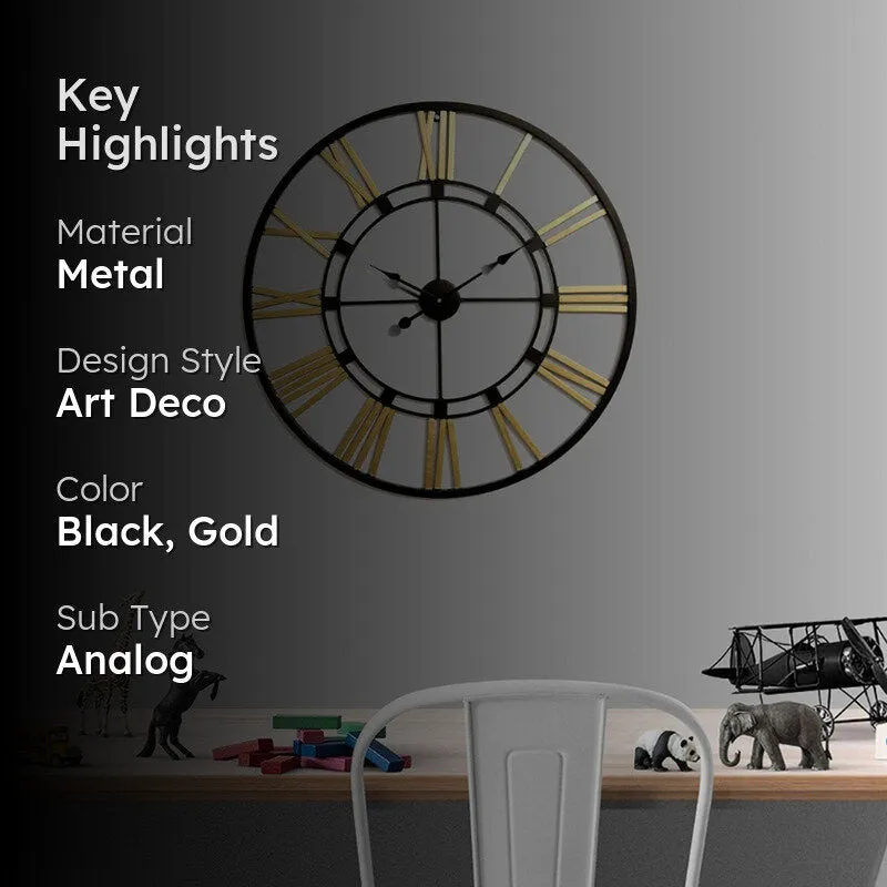 Chronos Volt Metal Analog Wall clock media 2