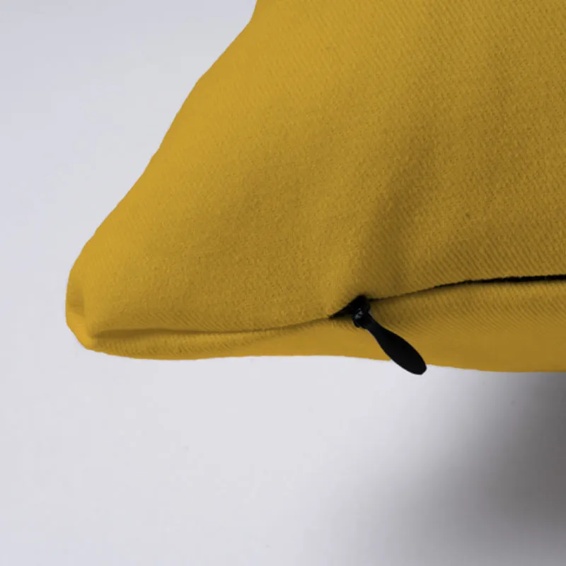 Brady Square Sofa Cushion (Mustard Yellow) - Set Of Two media 5