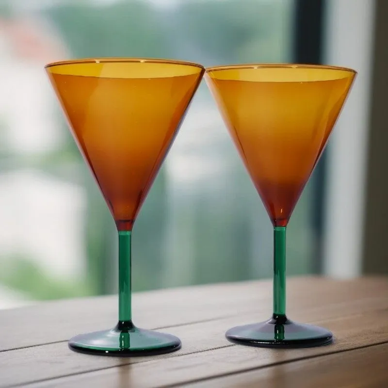 Midnight Aura Whiskey Glass(240 mL) - Set Of Two media 1