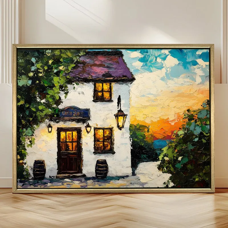 Verandelle Canvas Wall Painting With Frame media 4
