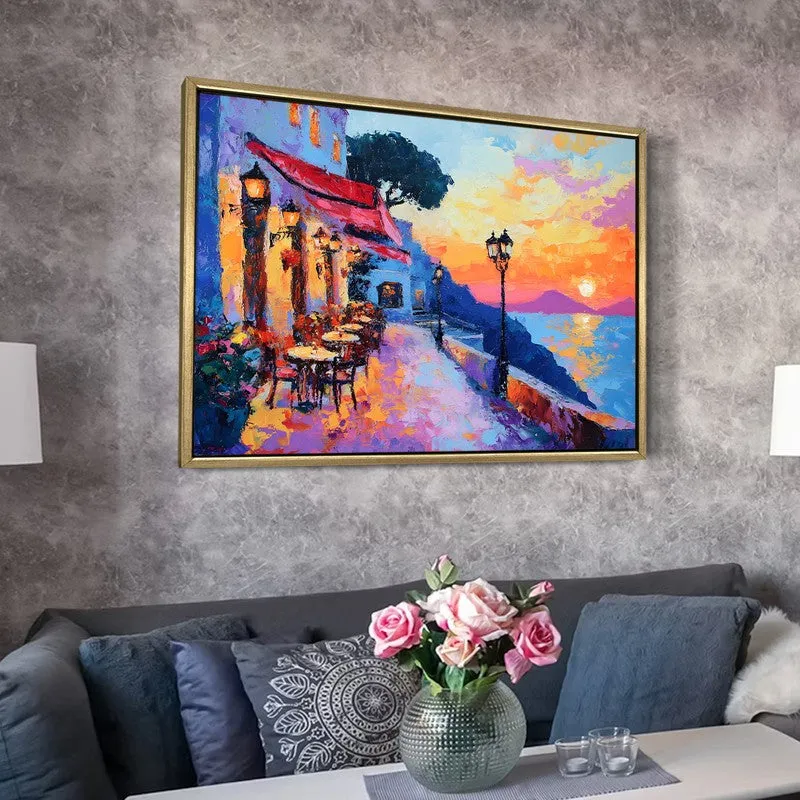 Alfresco Canvas Wall Painting With Frame media 6