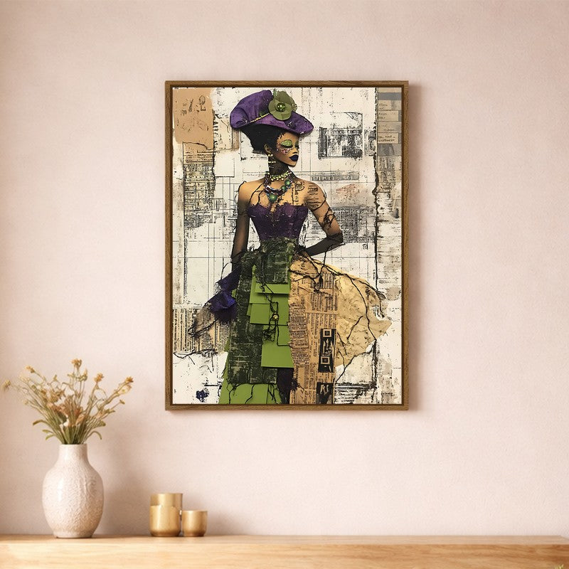 Muse Unbound Canvas Wall Art With Frame