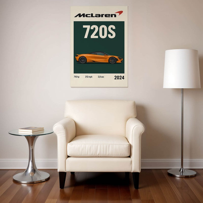 McLaren 720S Dream Wall Poster