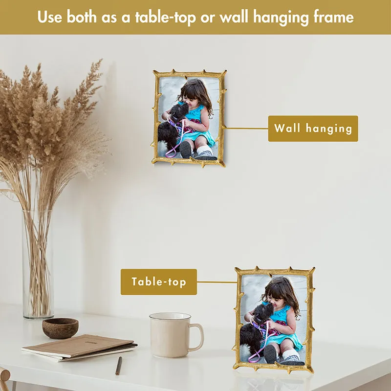 Twig Beauty Metal & Glass Table Photo Frame media 7