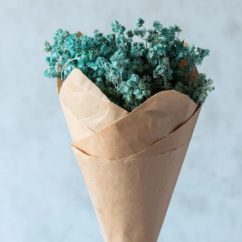 Gypsa Dried Baby's Breath Bunch - Blue media 6