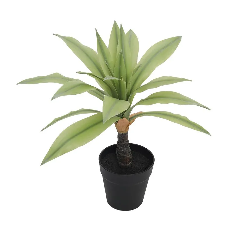 Indoor Grove Artificial Plant With Black Plastic Pot - 1.6 ft media 5