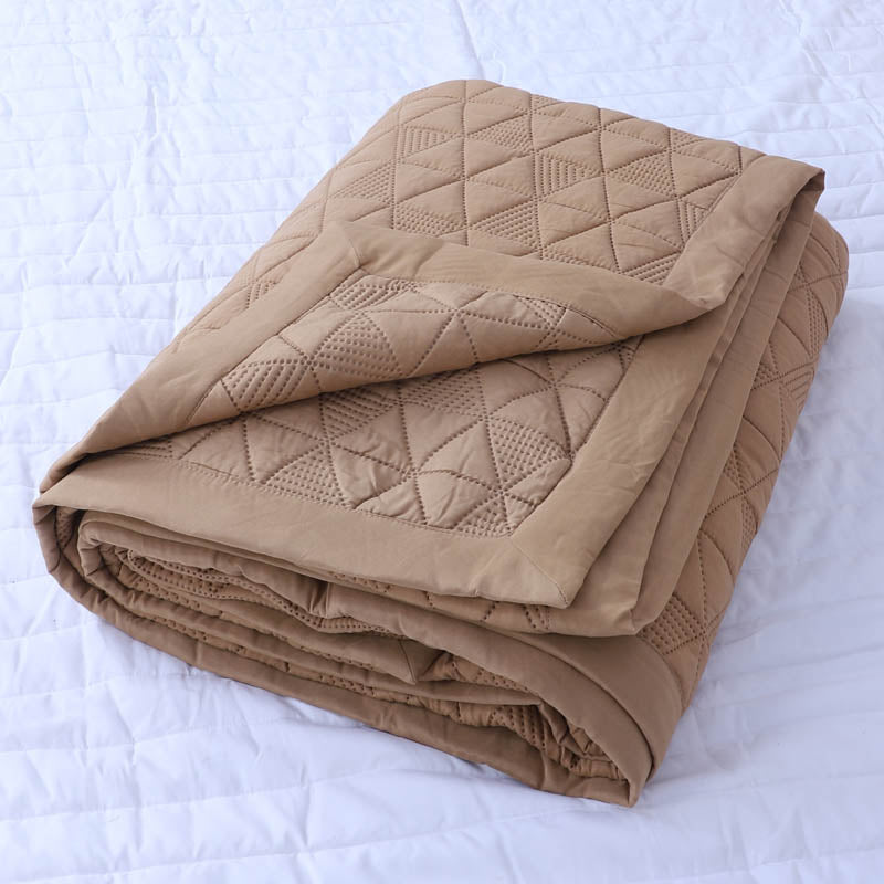 Starsia Microfiber Bedcover - Brown media 5