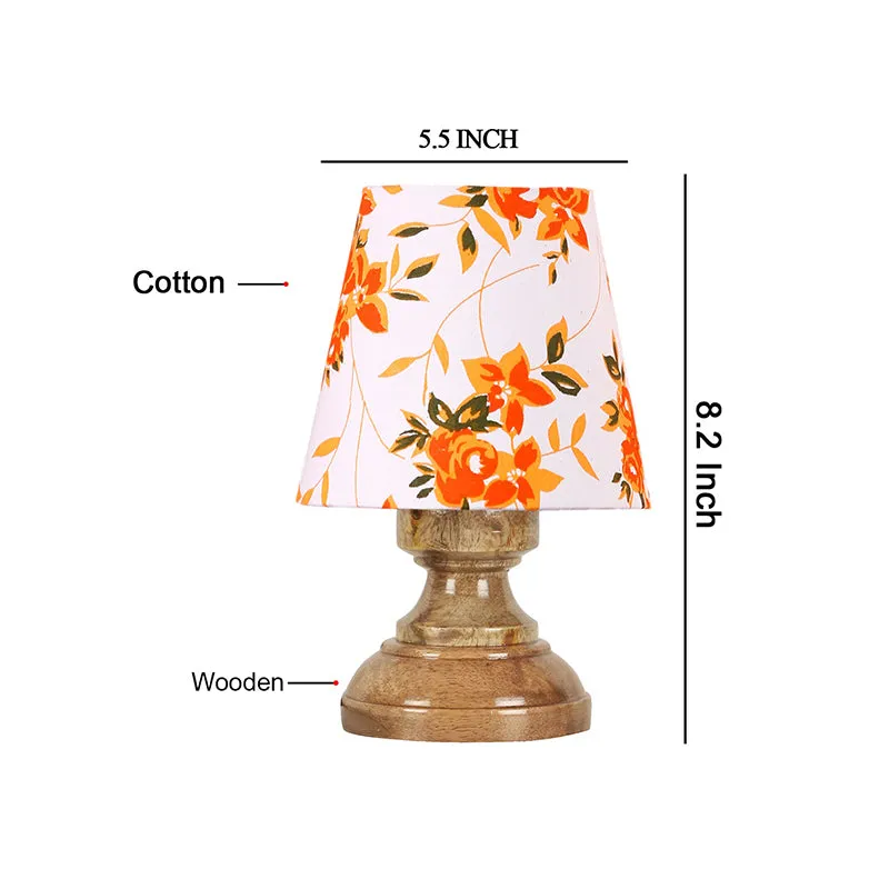 Harolda Ibis Flora Fabric Table Lamp - Multicolor media 5