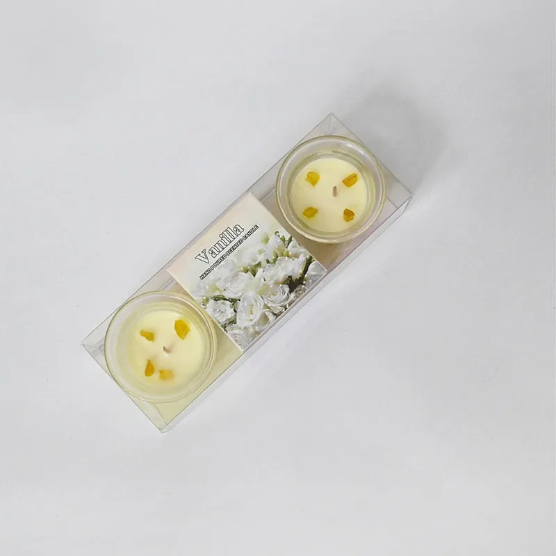 Solvyn Scented Candle (Vanilla) - Set Of Two media 4