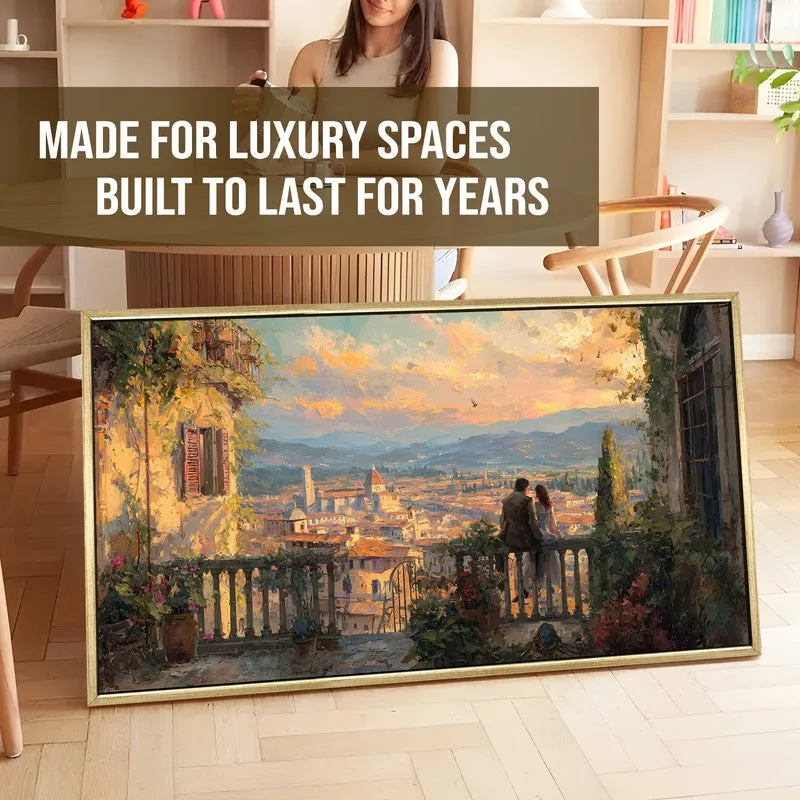 Elysium Canvas Wall Painting With Frame media 5