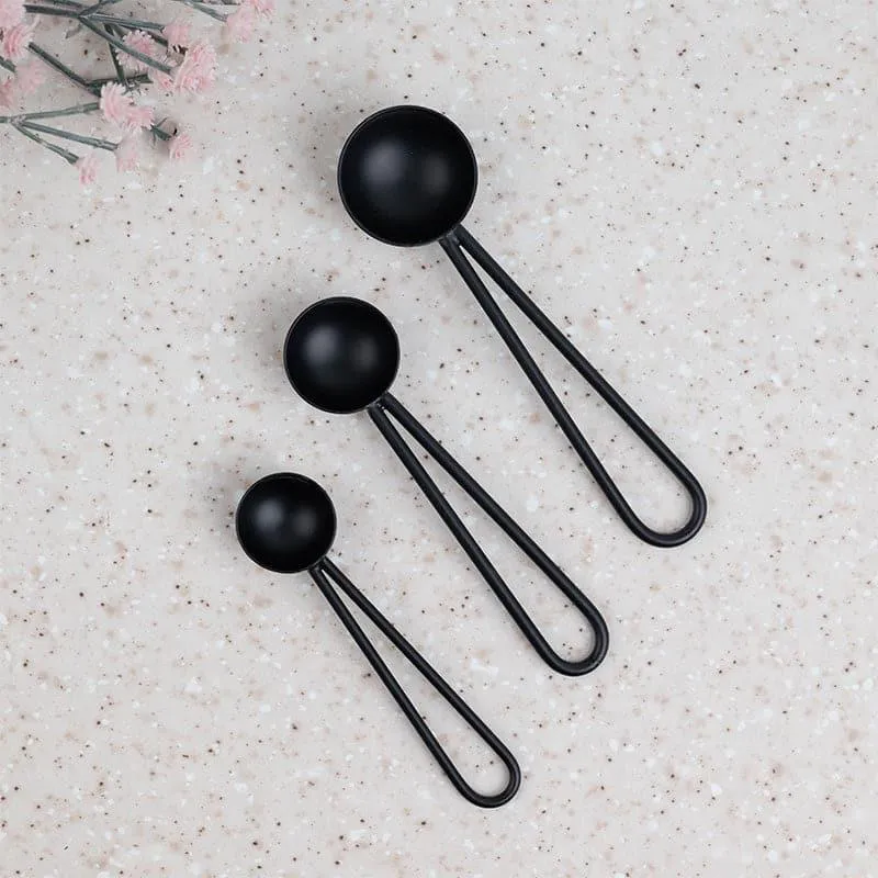Jimo Measuring Spoon (Black) - Set Of Three media 4