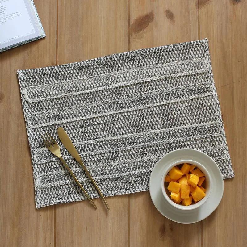 Hammock Beach Texo Placemat (Black) - Set Of Two media 1