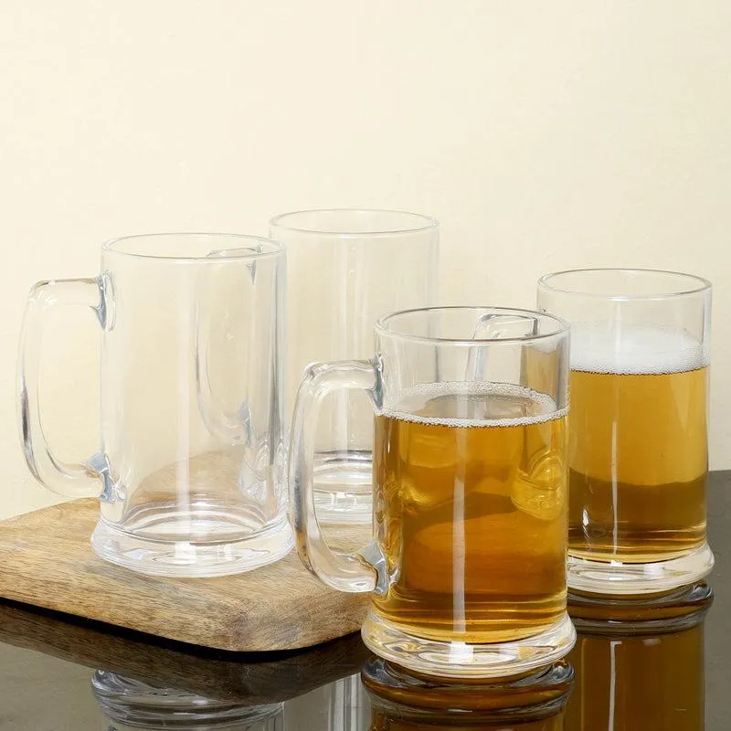 Malcolm Beer Mug (400 ML) - Set Of Four media 4