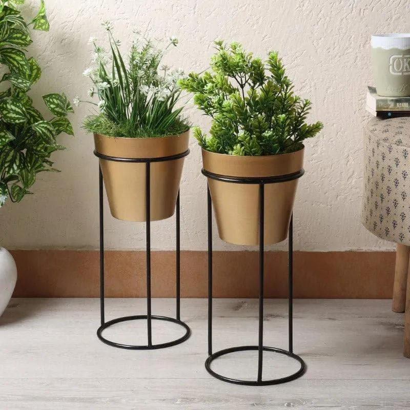 Tiyara Floor Planter - Set Of Two media 1
