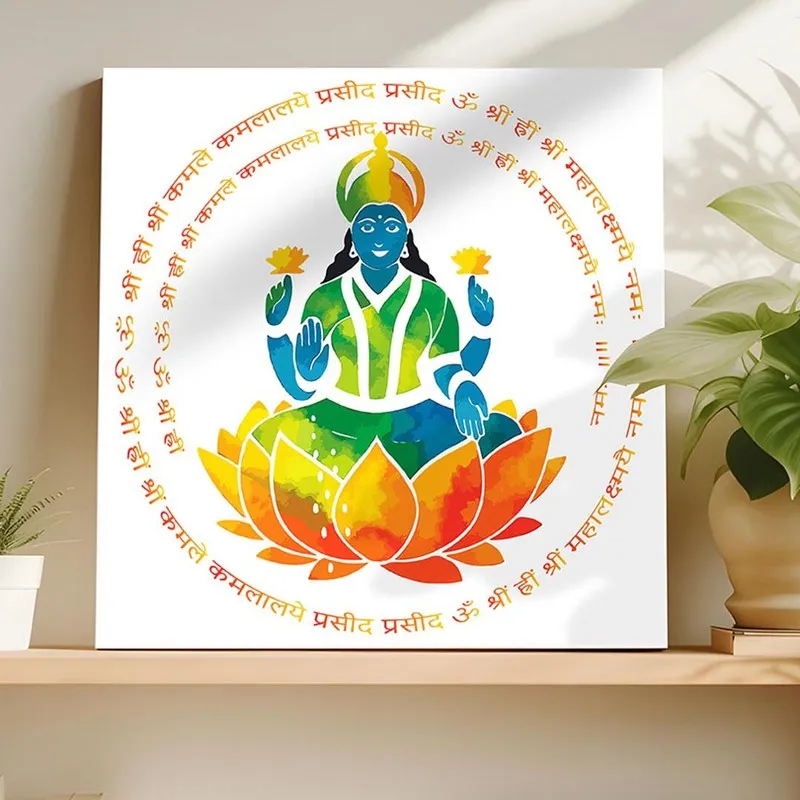 Mahalakshmi Wall Art media 5