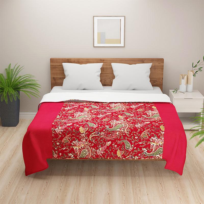 Swayam Margot Floral Cotton Dohar - 110 GSM image 5