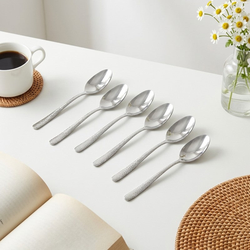 Sitello Stainless Steel Baby Spoon - Set of Six