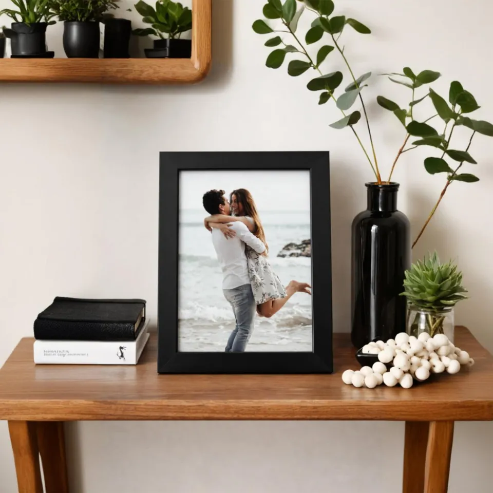 MinimalMono MDF Photo Organiser - Black media 7