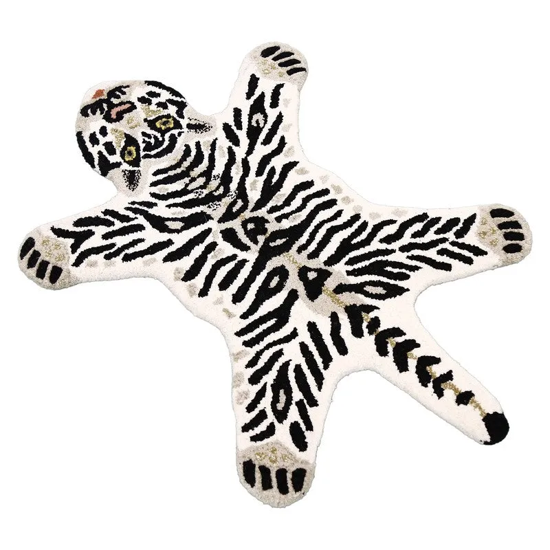 Mini Tiger Cotton Carpet media 4