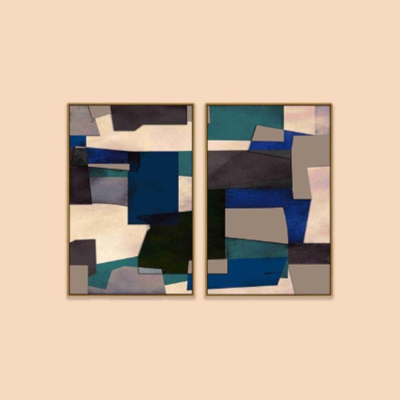 Square Squared Wall Art - Set Of Two media 5
