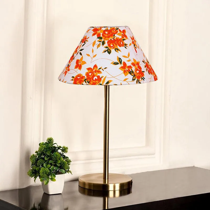 Garden Lights Cotton & Metal Table Lamp (Empire) - Multicolor media 2