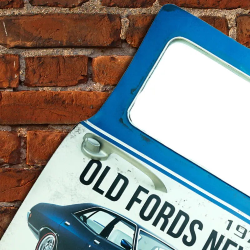Old Fords Car Door Wall Accent - 3