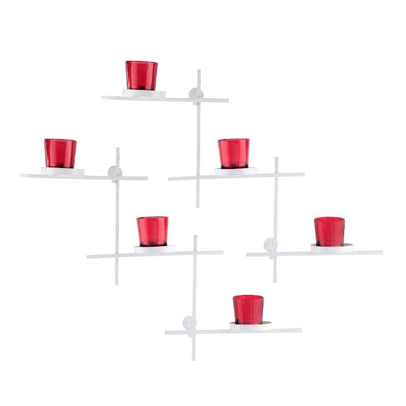 Terra Luminaire Votive Trio (Red) - Set Of Two media 3