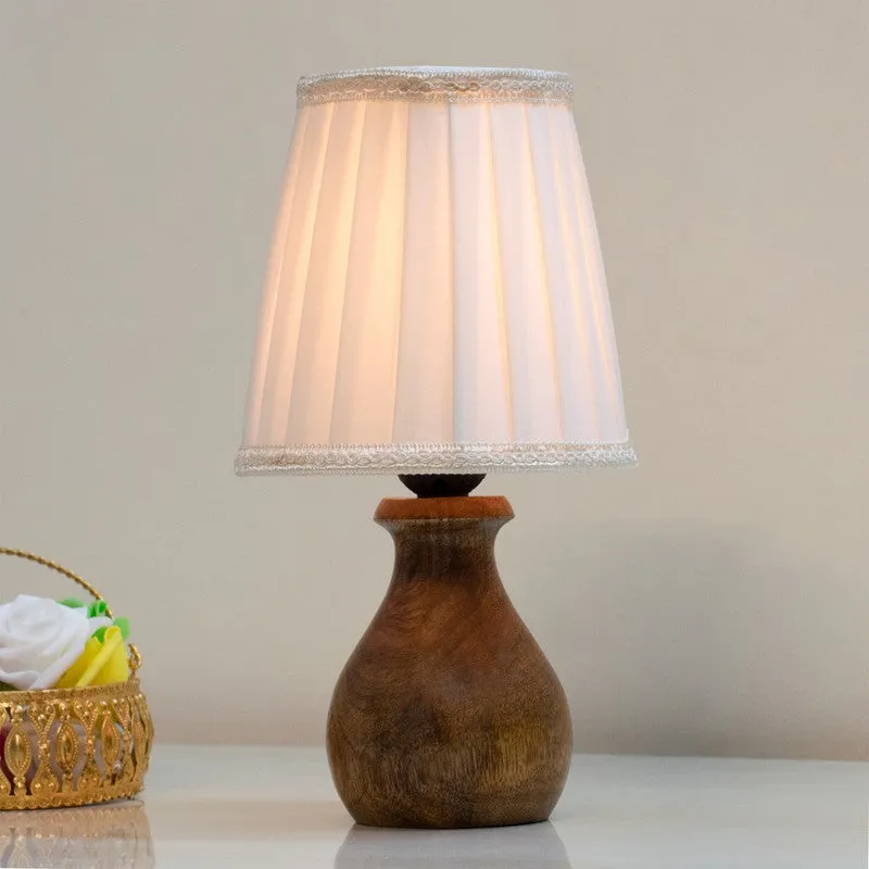 SolidMuse Wooden Table Lamp media 3