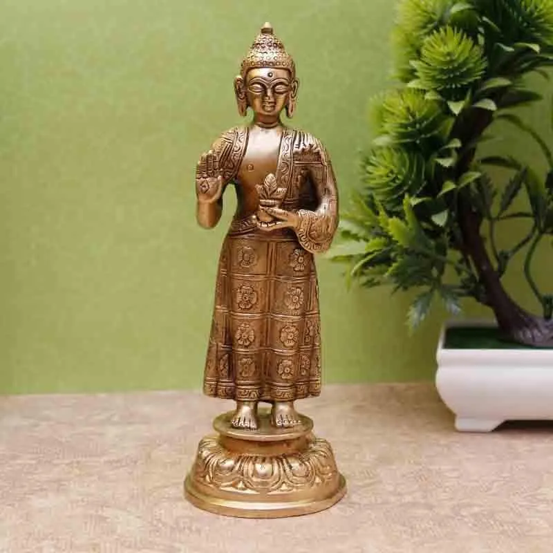 Tall Buddha Statue media 1