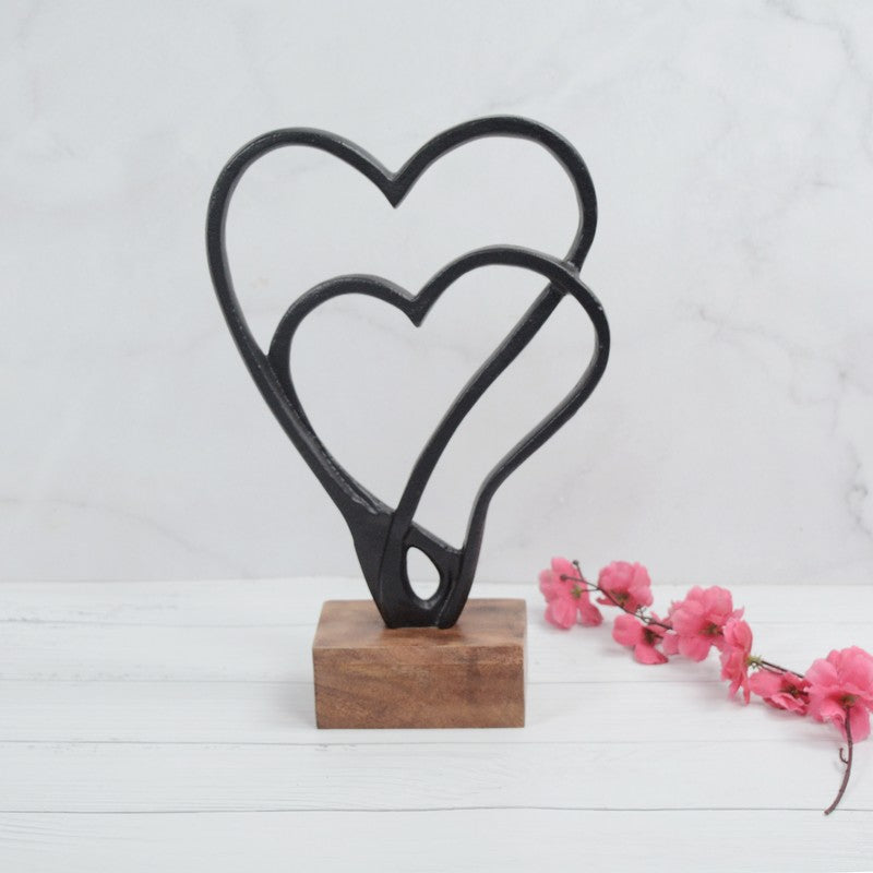 Dual Hearts Showpiece