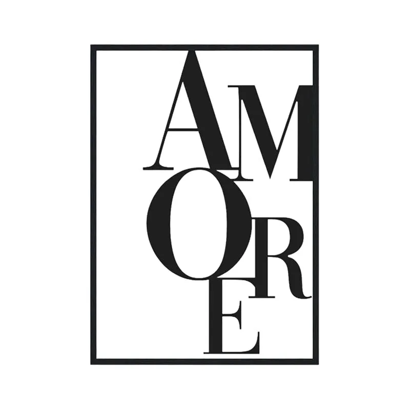 Amore Black Iron Wall Accent media 3