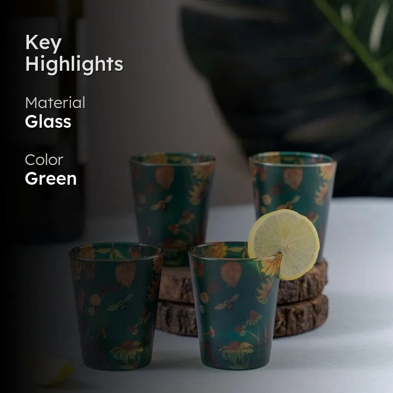 Butterfly Yard Frosted Shot Glass (30 ml) - Set Of Four media 2