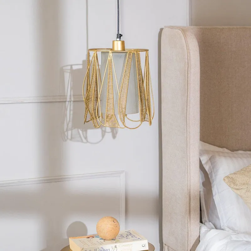 Orange Tree Aponi Metal Ceiling Lamp media 3