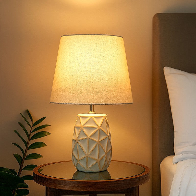 BrightHive Adaptive Ceramic Table Lamp - White