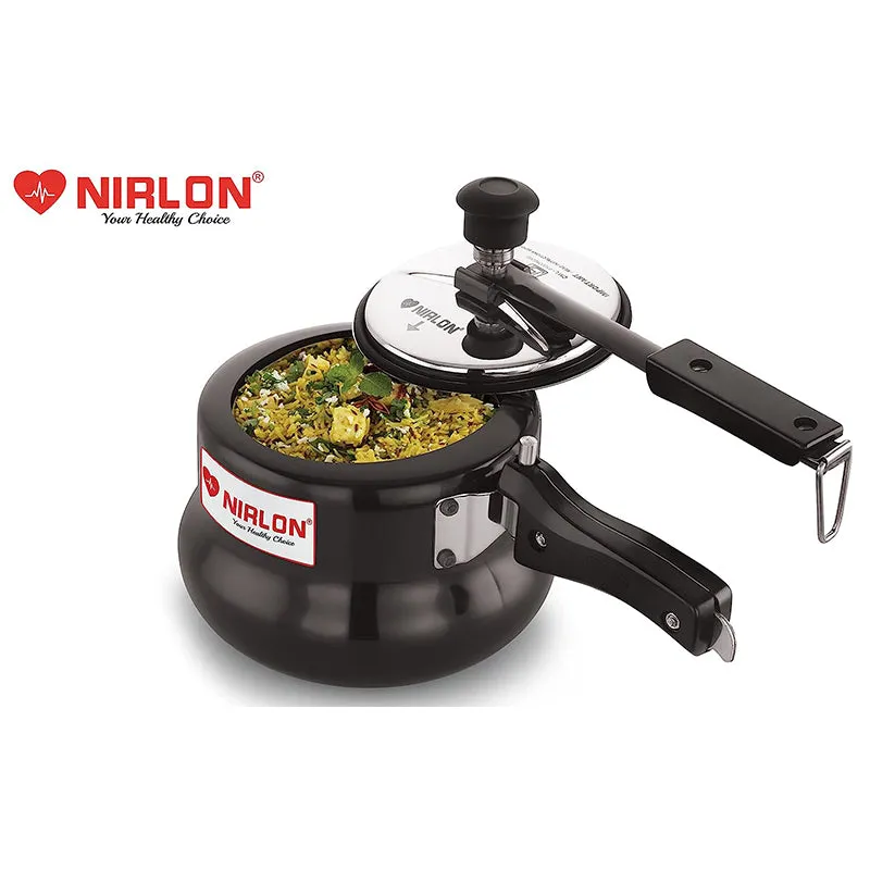 Nirlon Hard Anodized Pressure Cooker Outer Lid - 2000 ML/ 7 Inches media 3