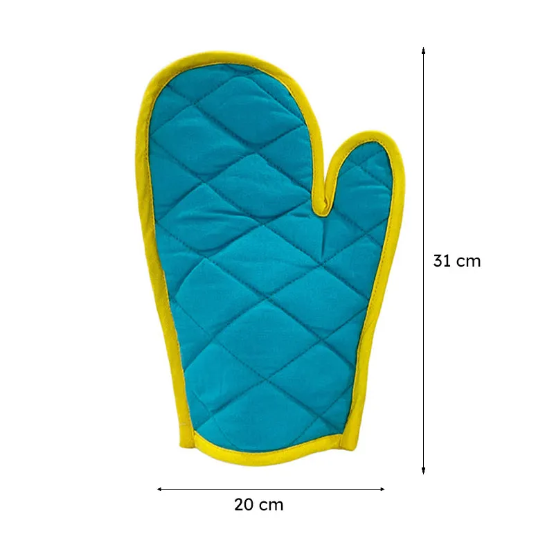 Swayam Teplo Kitchen Gloves (Blue & Yellow) - Set Of Two media 7