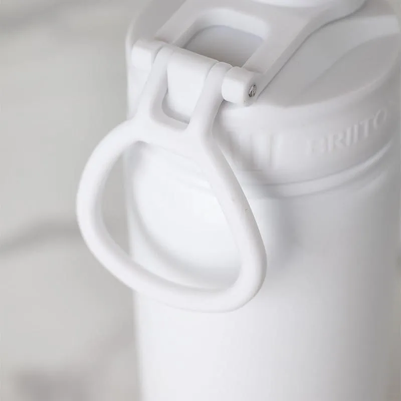 Sip Slay Hot & Cold Thermos Water Bottle (White & Purple, 750 mL Each) - Set Of Two media 6