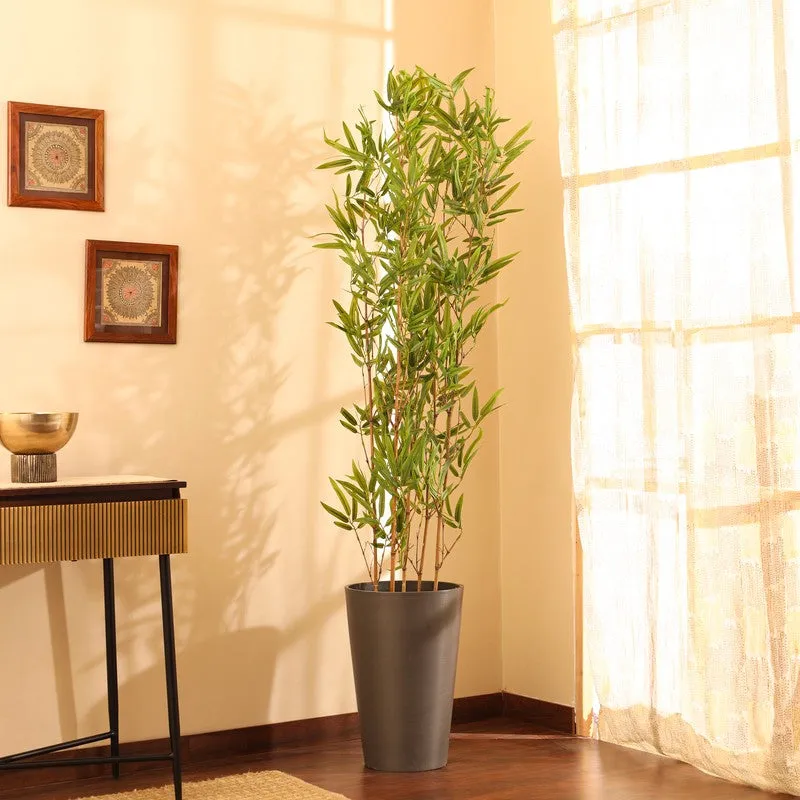 Bamboo Stick Artificial Plant Without Pot - 5 ft media 1