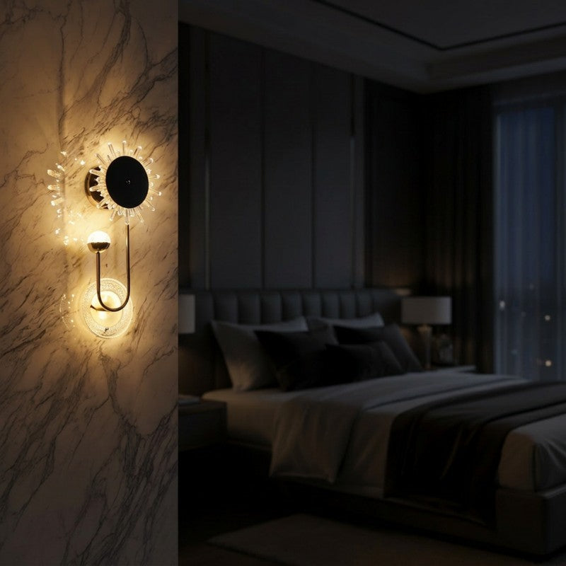 Fleura Iron Wall Lamp media 4