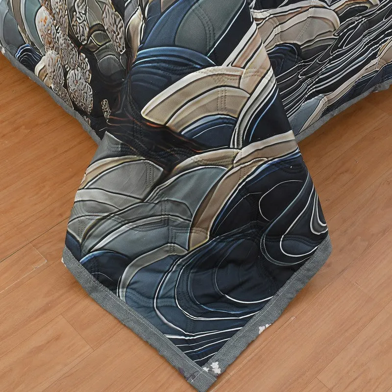 Weavy Stone Micro Fiber Comforter - 220 GSM media 3