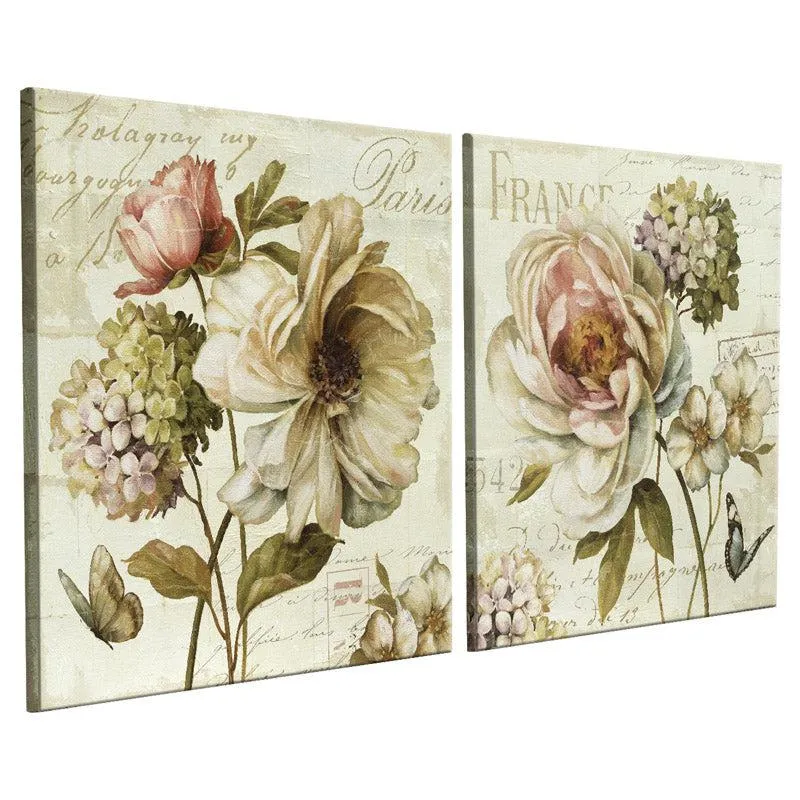 Bradley Floral Wall Art - Set Of Two media 3