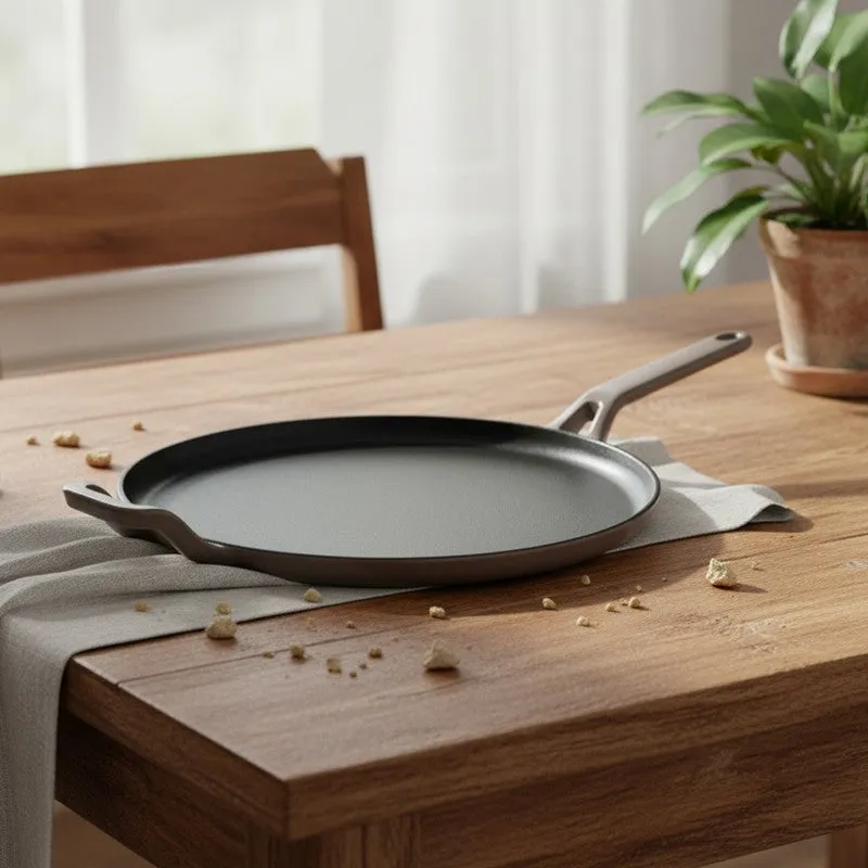 Meyer Enamel Cast Iron Dosa Tawa - 28 cm media 1
