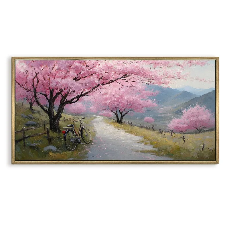 Springtide Canvas Wall Painting With Frame media 3