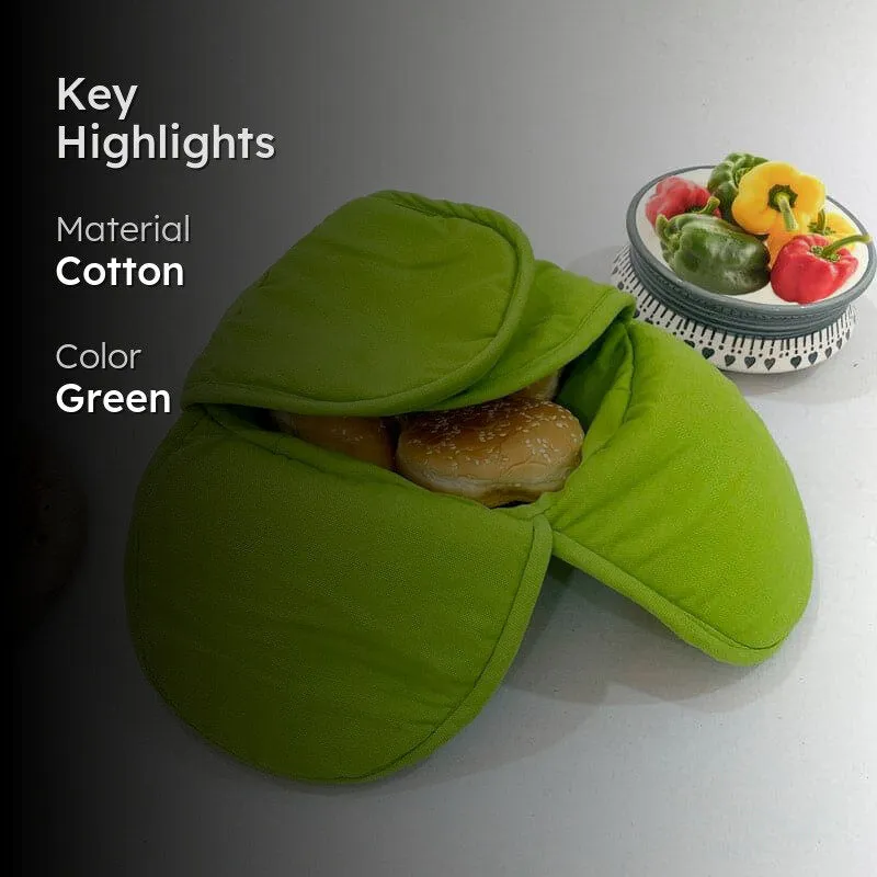 Swayam Verga Bread Basket - Green media 2