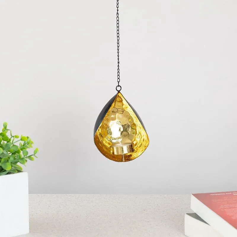 Hira Hanging Tealight Candle Holder media 1