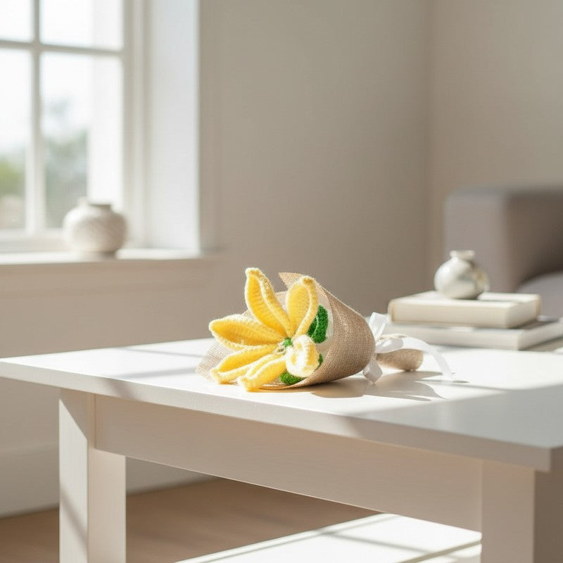 SoftPetal Artificial Flower Collection - Yellow
