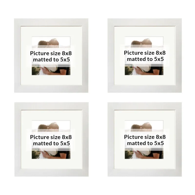 Reila Photo Frame (White) Photo Frame - Set Of Four media 4