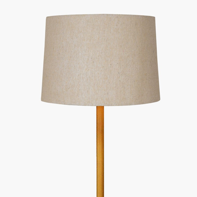 Gabriella Fabric Floor Lamp - Gold & Beige media 3
