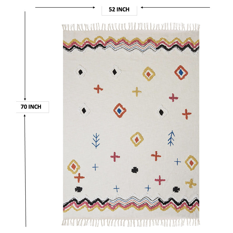 Tassel Tide Cotton Throw media 6