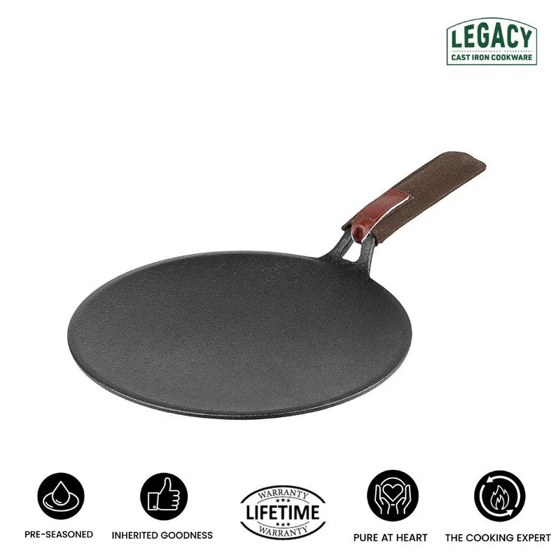 Vinod Forza Cast Iron Roti Tawa - 16 Inches media 5